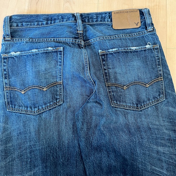 American 🦅 Eagle jeans 31x32 Bootcut - Picture 2 of 9